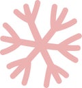 Snowflake Doodle Icon