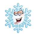 SnowFlake Emoticon - Hey