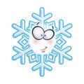 Snowflake Head - Smirk