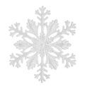 Snowflake isolated on a white background Royalty Free Stock Photo