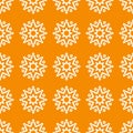 Snowflake outline pattern. Vector clean design background. Royalty Free Stock Photo