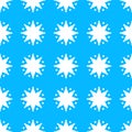 Snowflake outline pattern. Vector clean design background. Royalty Free Stock Photo