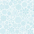 Snow crystals and doilies background. snowflake. Royalty Free Stock Photo