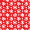 Snowflake pattern. Each snowflake is grouped individually for easy editing.