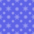 Snowflake pattern seamless