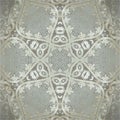 Snowflake rustic lace