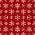 Vector snowflakes background.