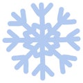 Snowflake Snow Icon Silhouette Doodle Art Vector