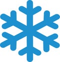 Snowflake symbol winter