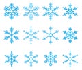 Snowflake Vector Royalty Free Stock Photo