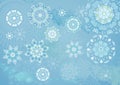 Snowflake,vector illustration Royalty Free Stock Photo