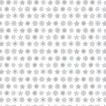 Snowflake vector seamless web pattern Royalty Free Stock Photo