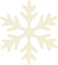 Snowflake Winter Icon Royalty Free Stock Photo