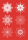 Snowflakes Royalty Free Stock Photo