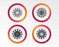 Snowflakes artistic icons. Air conditioning.