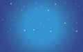 Snowflakes blue background 3d-illustration