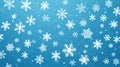 Snowflakes blur winter background