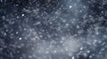 snowflakes falling down on a dark background Royalty Free Stock Photo