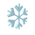 Snowflake in 3D