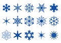 Snowflakes Part 2 Royalty Free Stock Photo
