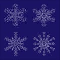 Snowflakes_set