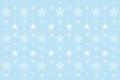 Snowflakes and stars. Christmas vector wallpaper. Royalty Free Stock Photo