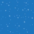 Snowflakes vector icons frozen star Christmas frost decoration icons snow winter flakes elemets Xmas holiday design