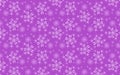 Cheerful lilac snow flakes pattern over mauve background Royalty Free Stock Photo