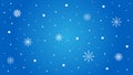 Snowflakes Winter Background