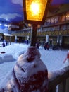 Snowland gramado Royalty Free Stock Photo