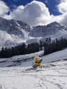 Snowmaking Equipment at Colorado Ski Resort