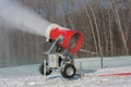 Snowmaking is the production of snow on ski slopes