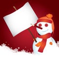 snowman Royalty Free Stock Photo