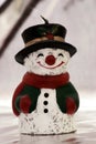 Snowman candle