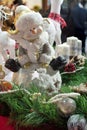 Snowman ceramic figure