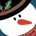 Snowman Close-up