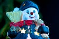Snowman decoration . Royalty Free Stock Photo
