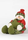 Snowman doll Royalty Free Stock Photo