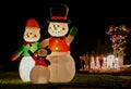 Snowman Family Christmas Decorations