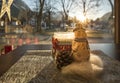 Snowman figurine, winter decoration