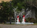 Snowman in Hoi An Royalty Free Stock Photo