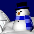 Snowman and Igloo 3