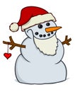 Snowman Santa