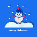 Snowman Royalty Free Stock Photo