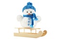 Snowman toy Royalty Free Stock Photo