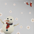 Snowman wallpaper. romantic and peaceful
