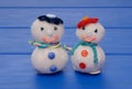 Snowmans Royalty Free Stock Photo