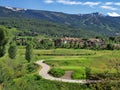 Snowmass condos Royalty Free Stock Photo