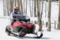 Snowmobile Royalty Free Stock Photo