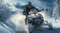 Snowmobile Adventure: Speeding through the Winter Wonderland